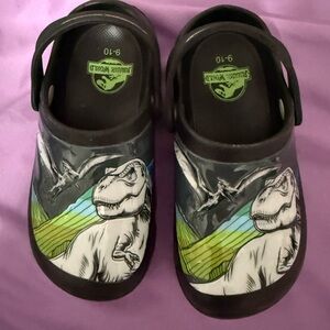 Kids Clogs - Black and Green